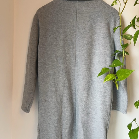 Zara Grey Blazer Jacket - Picture 3 of 3